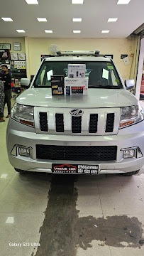 Mahindra TUV in Workshop