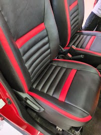 Red and Black Seat Covers